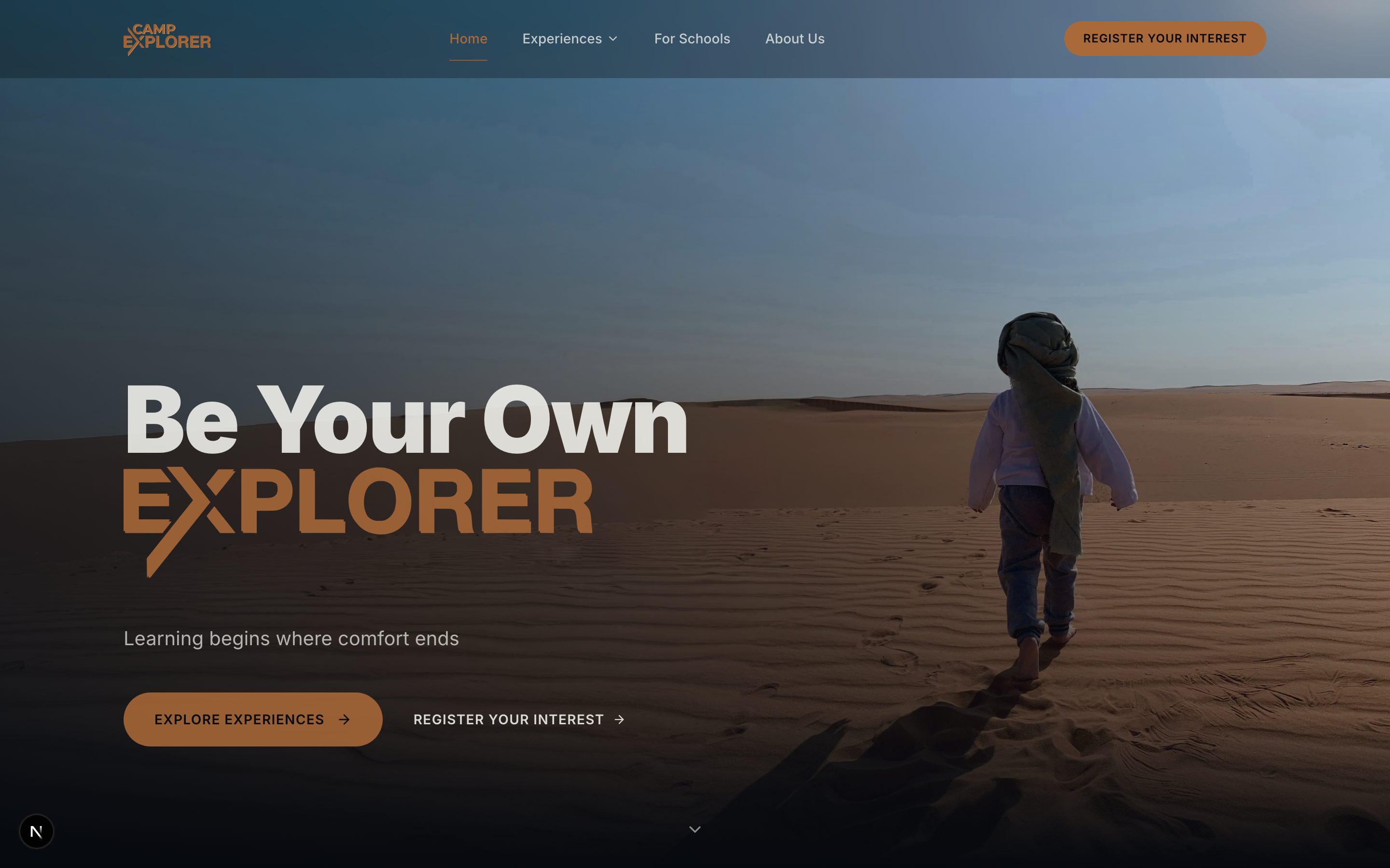 Camp Explorer — bilingual marketing site